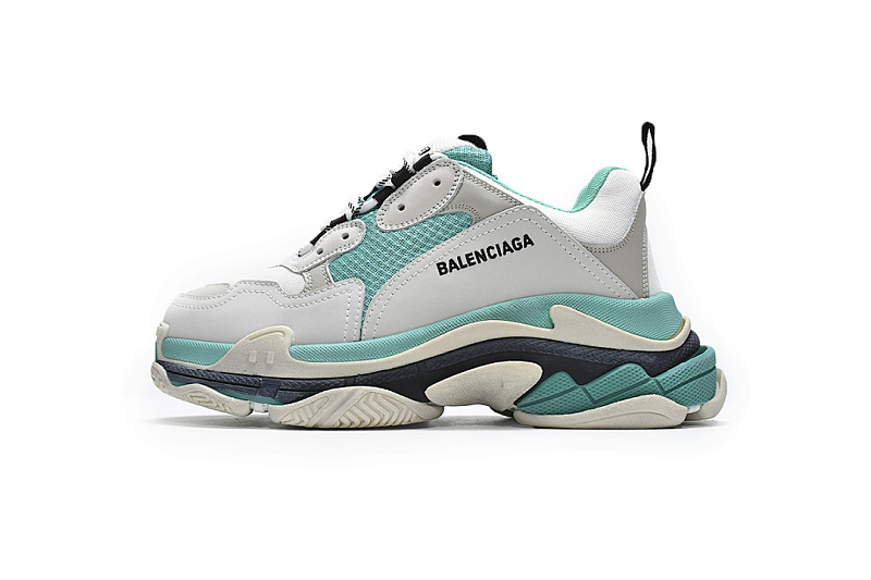  Balenciaga Triple S vert menthe W09E1 9878 
