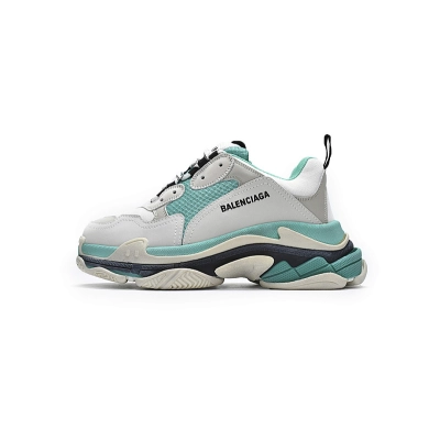  Balenciaga Triple S Mint Green W09E1 9878  01
