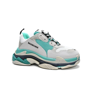  Balenciaga Triple S Mint Green W09E1 9878  02