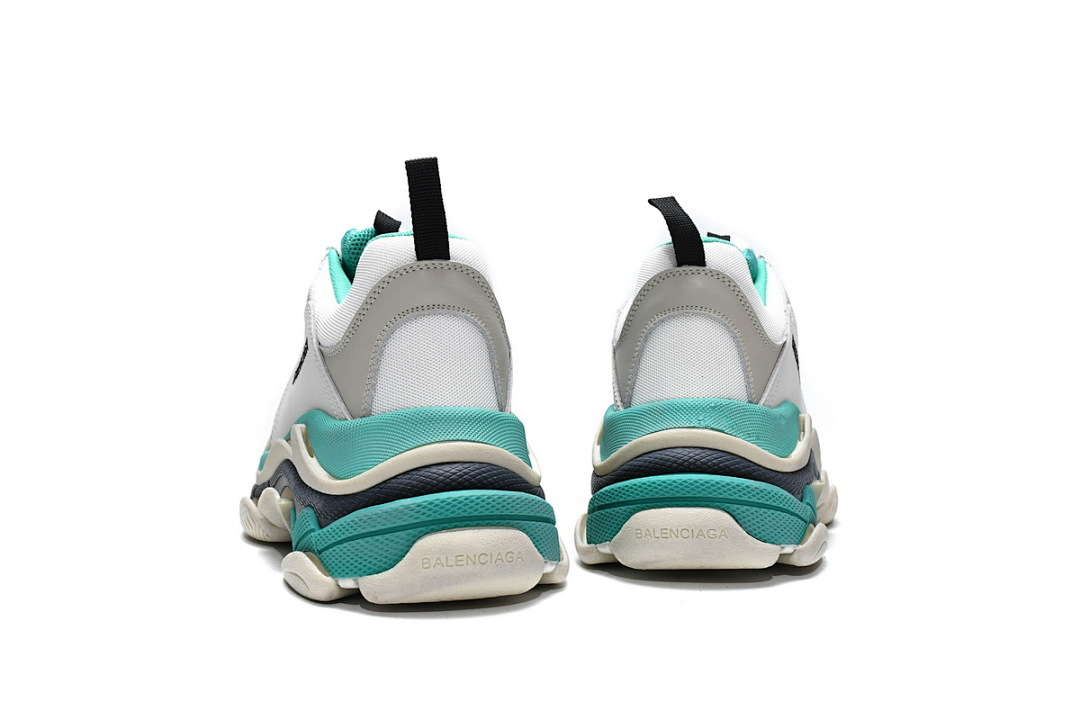  Balenciaga Triple S vert menthe W09E1 9878 