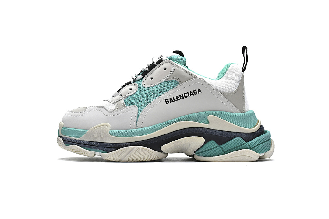  Balenciaga Triple S vert menthe W09E1 9878 