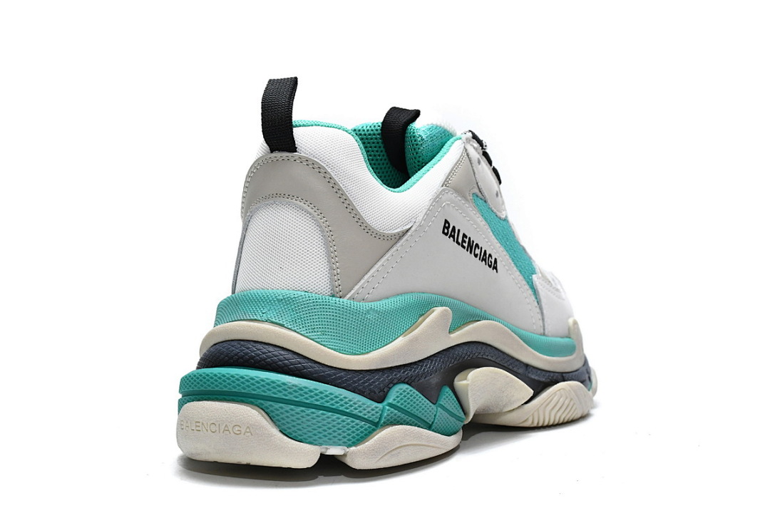  Balenciaga Triple S vert menthe W09E1 9878 