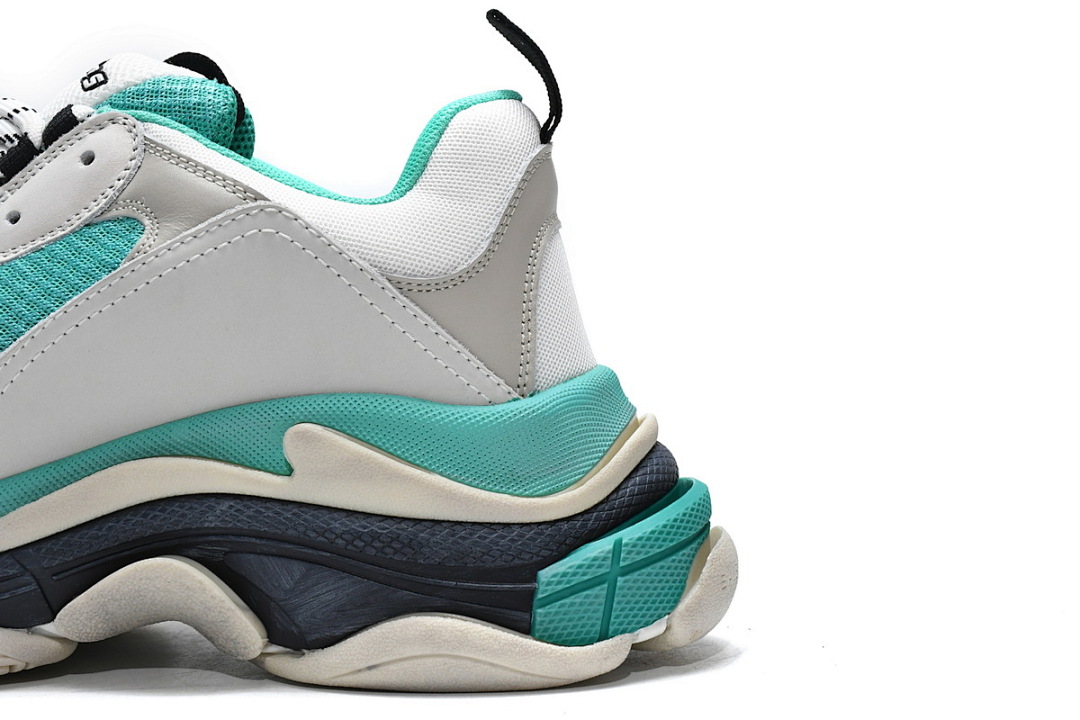  Balenciaga Triple S vert menthe W09E1 9878 