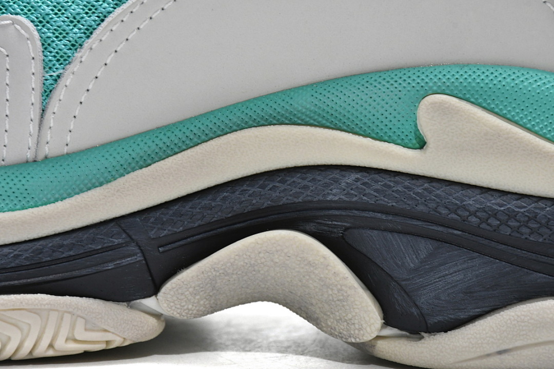  Balenciaga Triple S vert menthe W09E1 9878 