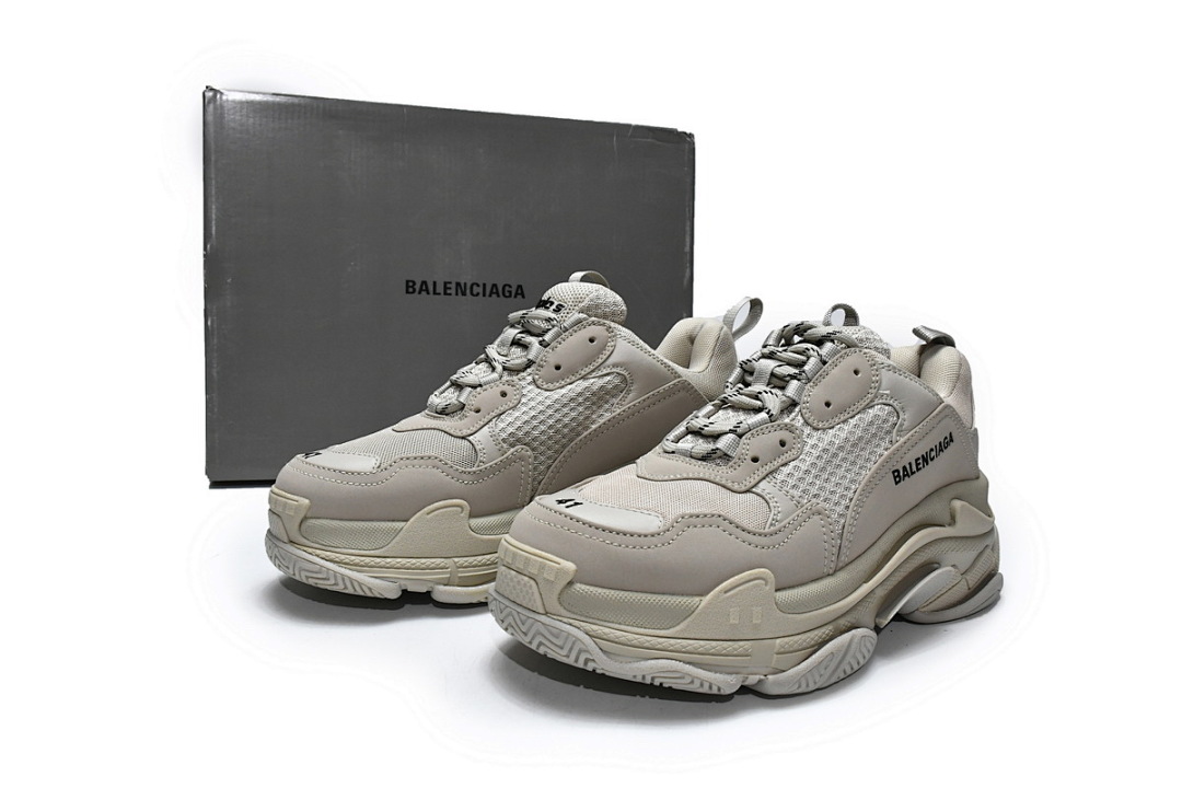  Balenciaga Triple S Rice Ash W2FW1 9700