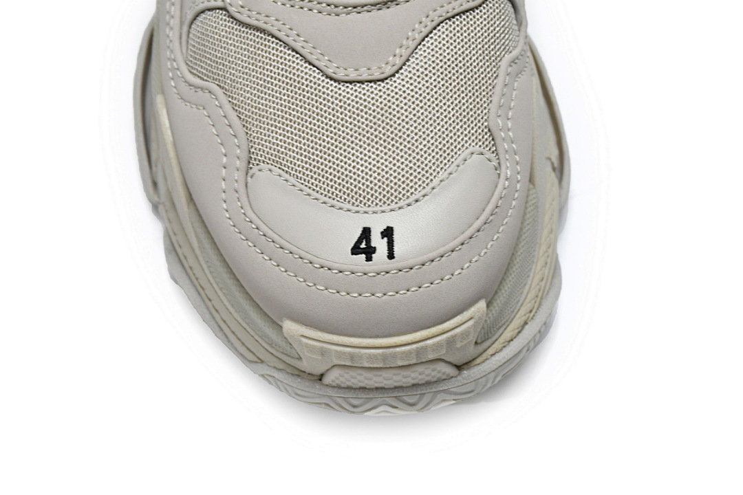  Balenciaga Triple S Rice Ash W2FW1 9700
