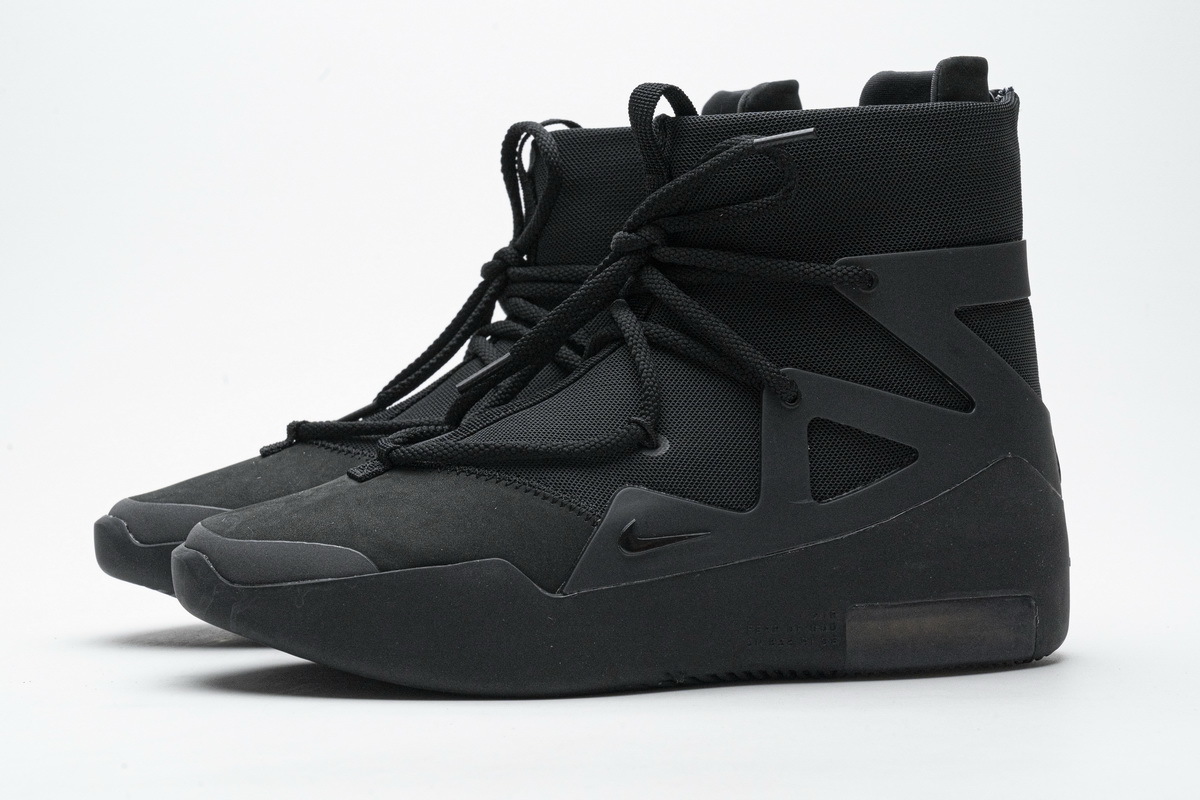 Nike Air Fear of God 1 Triple Black AR4237-005