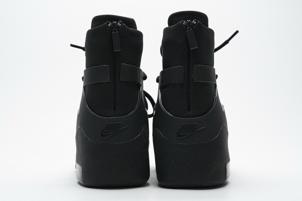 Nike Air Fear of God 1 Triple Black AR4237-005
