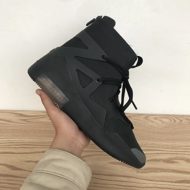  Nike Air Fear of God 1 Triple Black AR4237-005