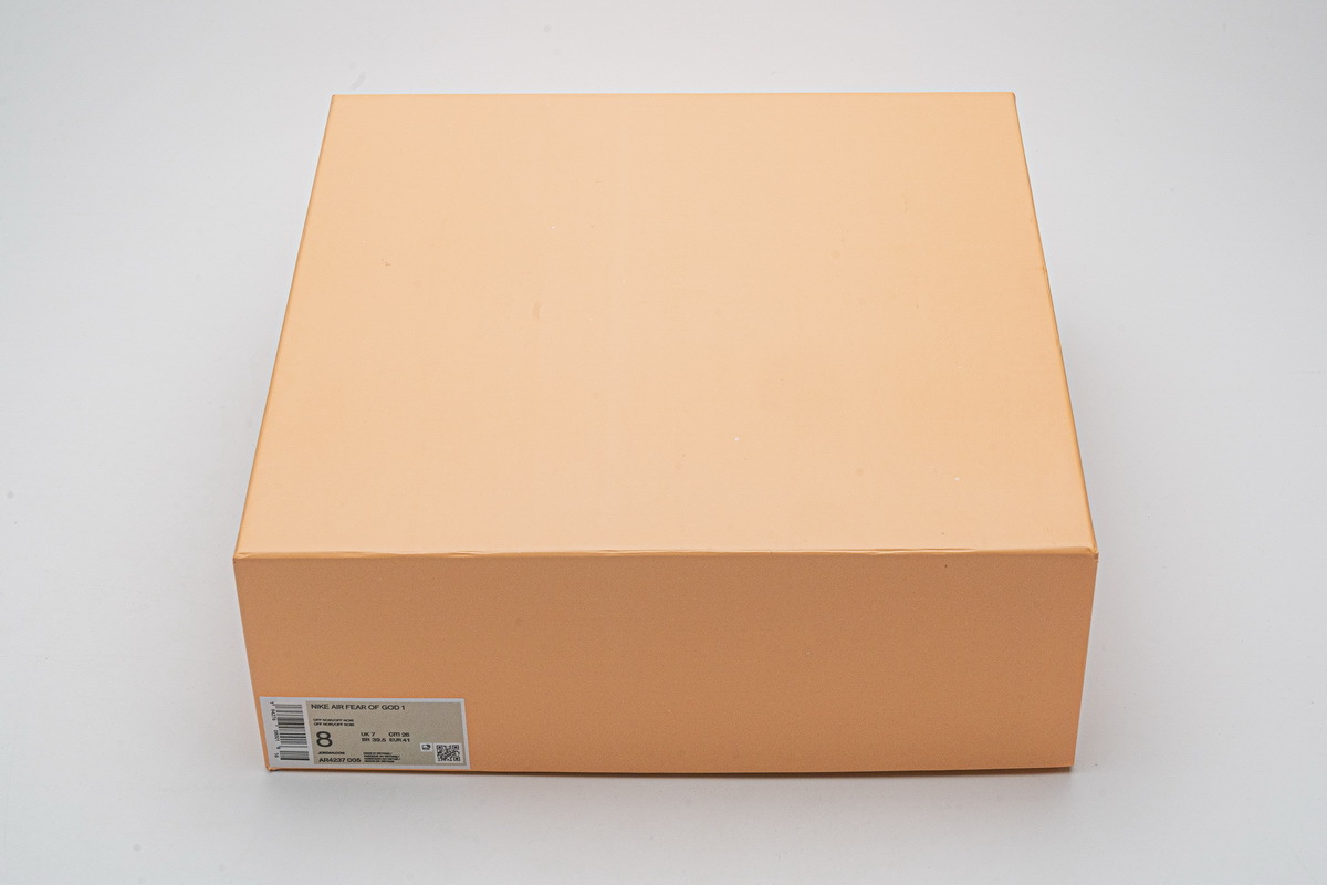  Nike Air Fear of God 1 Triple Black AR4237-005