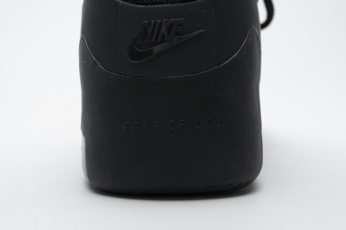  Nike Air Fear of God 1 Triple Black AR4237-005