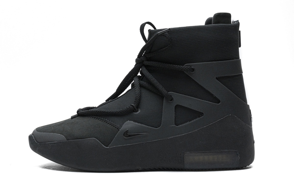  Nike Air Fear of God 1 Triple Black AR4237-005