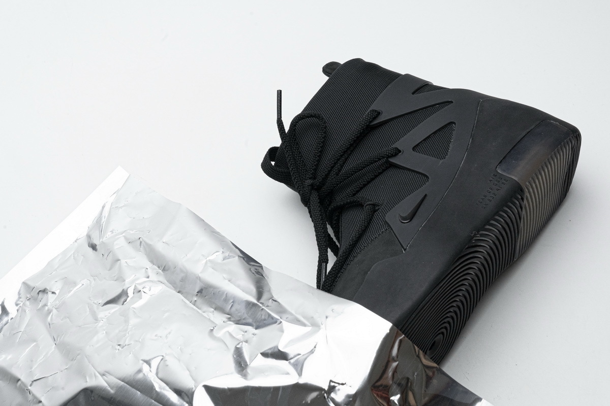  Nike Air Fear of God 1 Triple Black AR4237-005