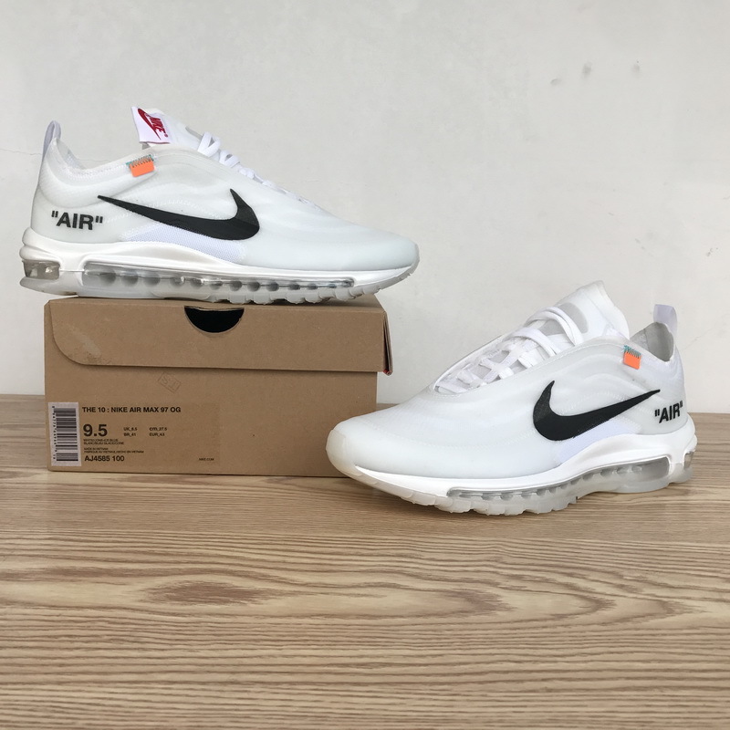  Blanco roto  Nike Air Max 97 Totalmente blancas AJ4585-100
