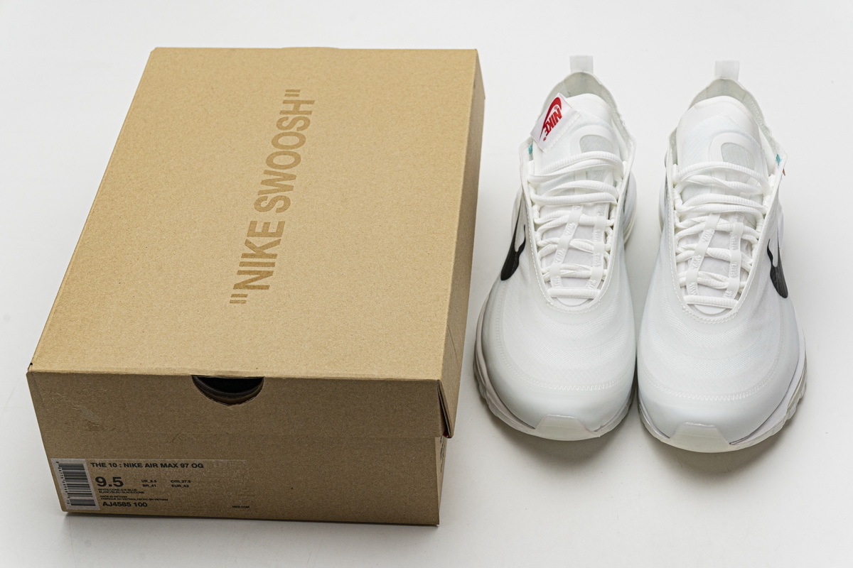  Blanco roto  Nike Air Max 97 Totalmente blancas AJ4585-100