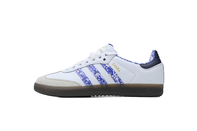 Adidas Samba Liberty LDN White Blue Floral JP7249