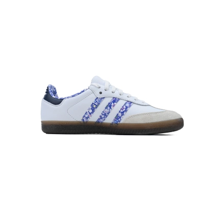 Adidas Samba Liberty LDN White Blue Floral JP7249 02