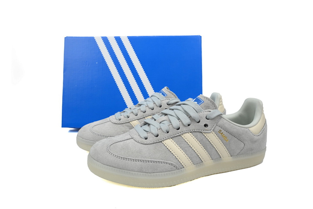 Adidas Samba OG W Grey White Cream IG6177