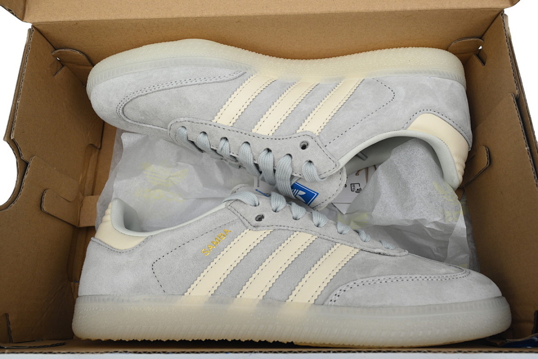 Adidas Samba OG W Grey White Cream IG6177