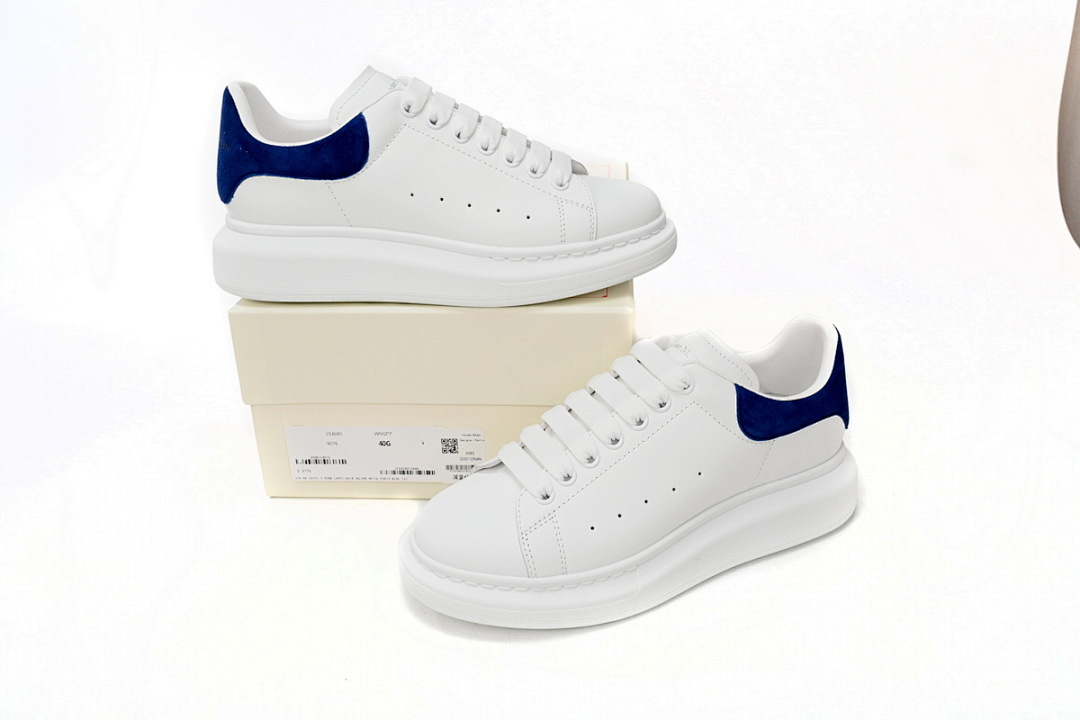 Alexander McQueen Sneaker Deep Dlue Velvet