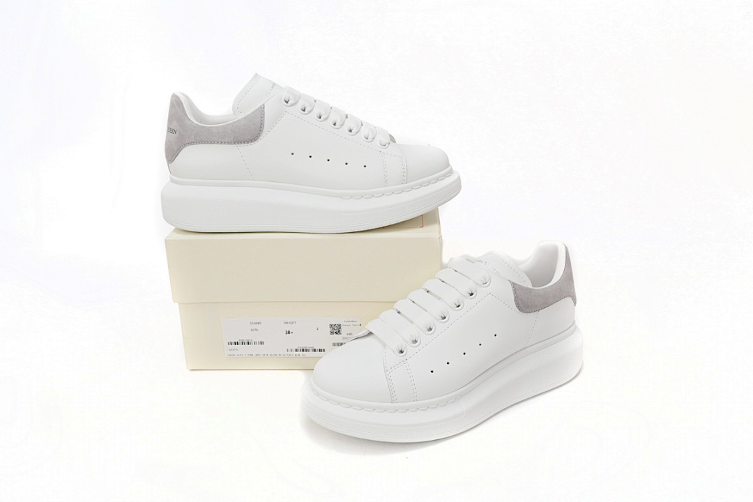 Alexander McQueen Sneaker Gray Velvet