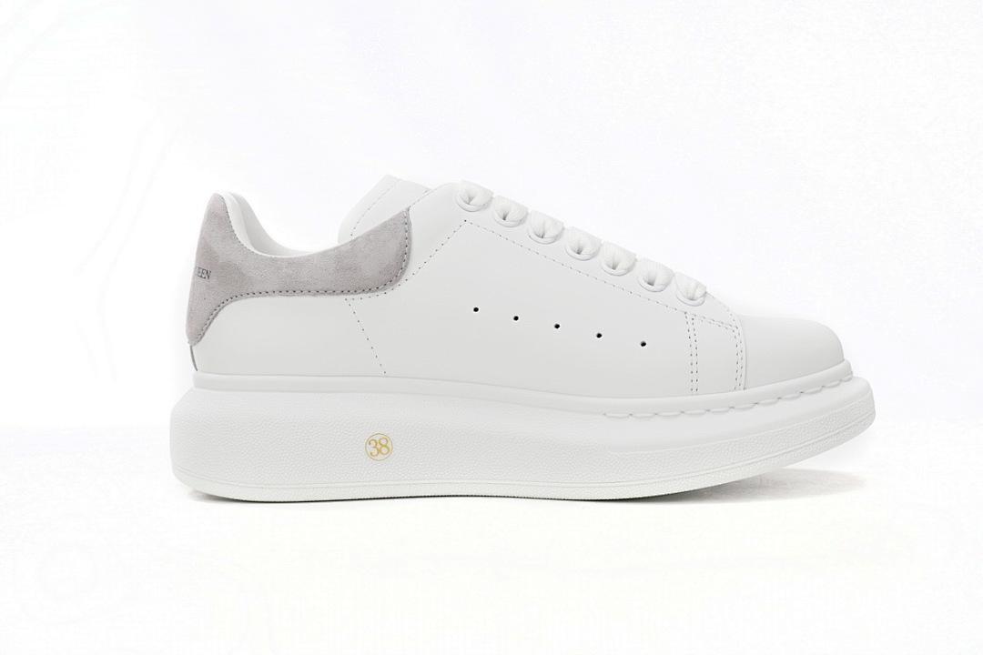 Alexander McQueen Sneaker Gray Velvet