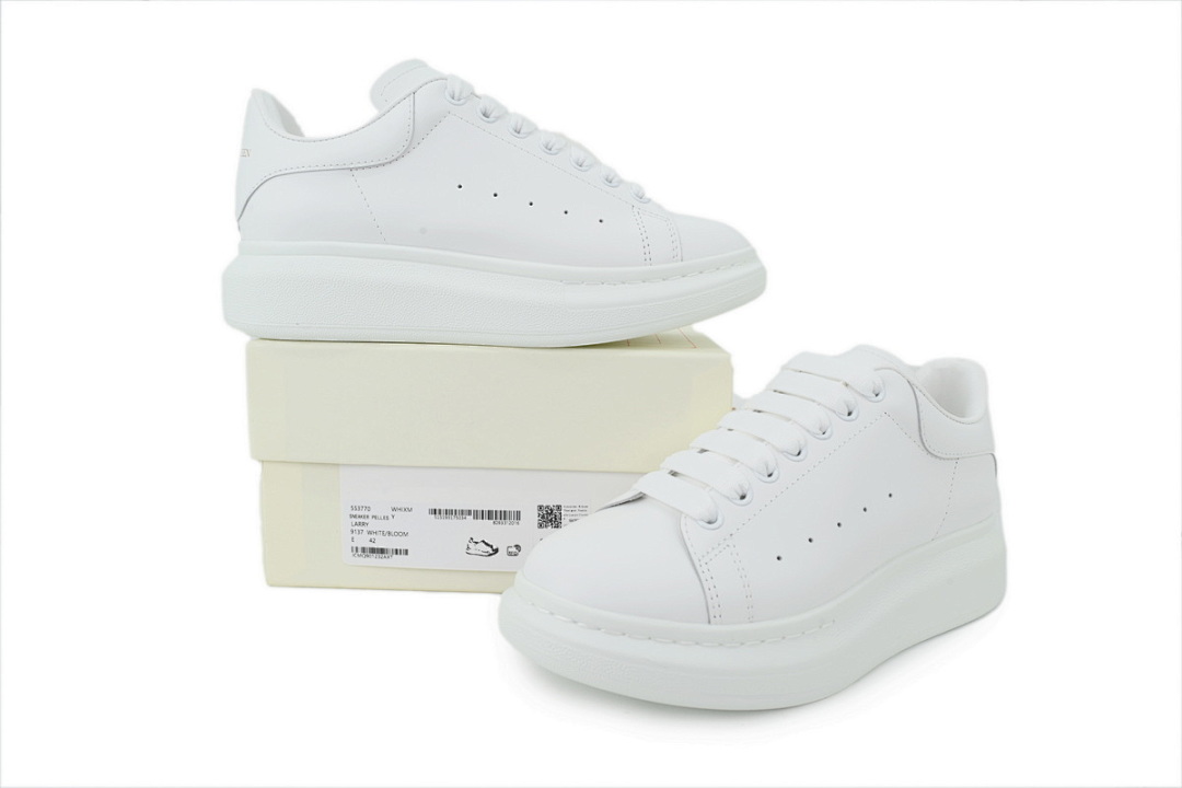 Alexander McQueen Sneaker White Paper