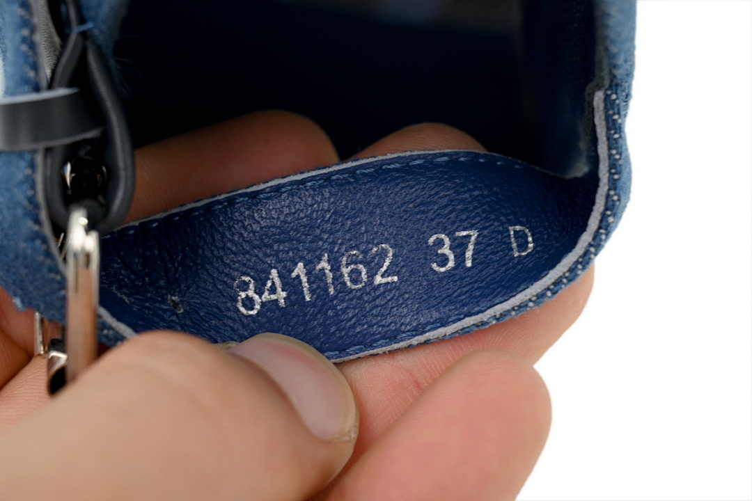 Alexander McQueen Tibetan Blue Buckle