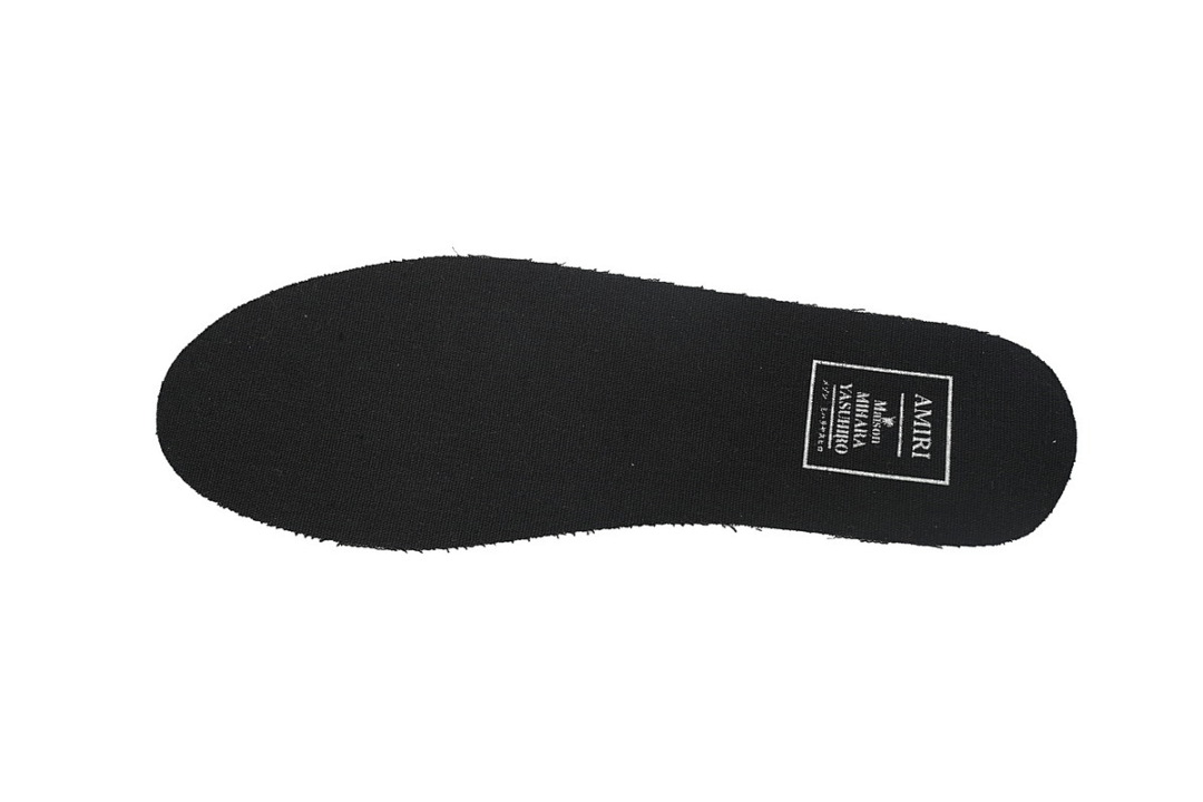 AMFOSR1076-001 Maison Mihara Yasuhiro x AMIRI Skel-Top Low Black