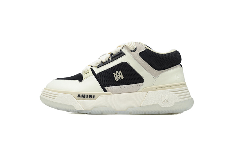 AMIRI White Gray Black