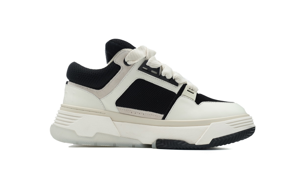 AMIRI White Gray Black