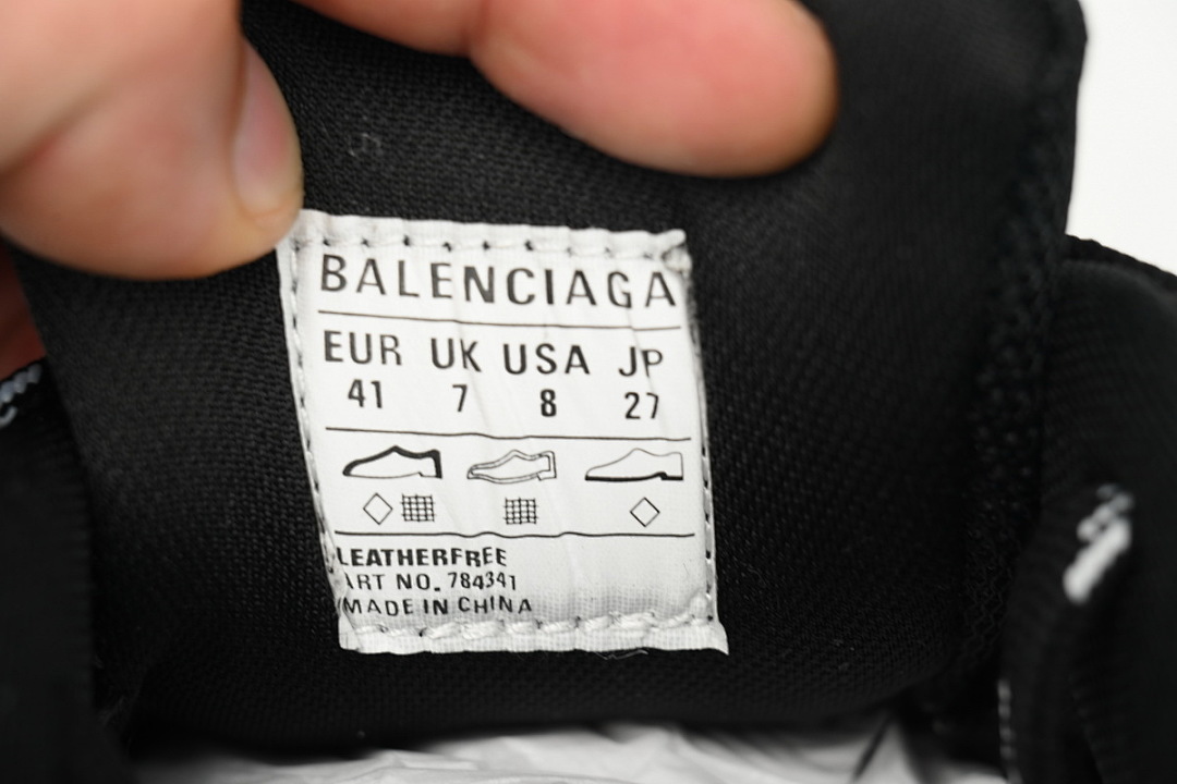 Baskets Cargo Balenciaga Noir Argent W2MV9-0213