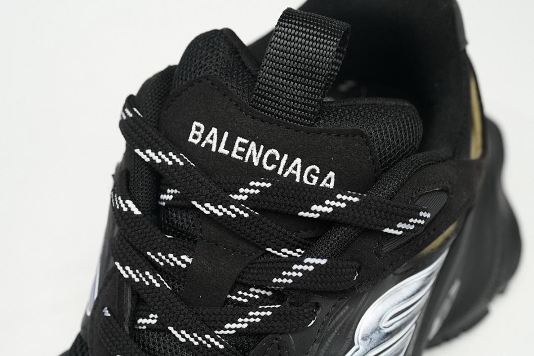 Baskets Cargo Balenciaga Noir Argent W2MV9-0213