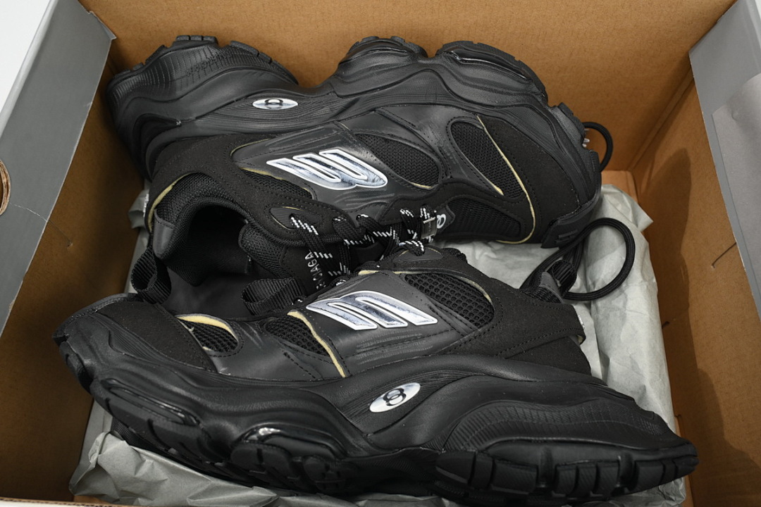 Baskets Cargo Balenciaga Noir Argent W2MV9-0213