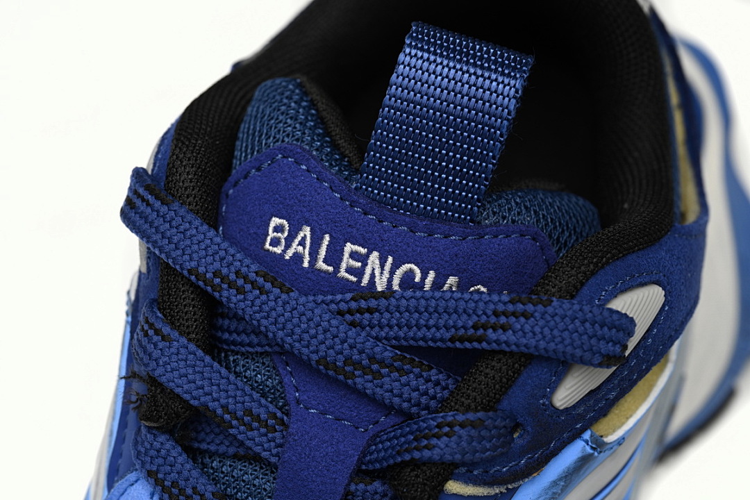 Baskets Cargo Balenciaga Bleu Marine Noir Argent Blanc W2MV3-2325
