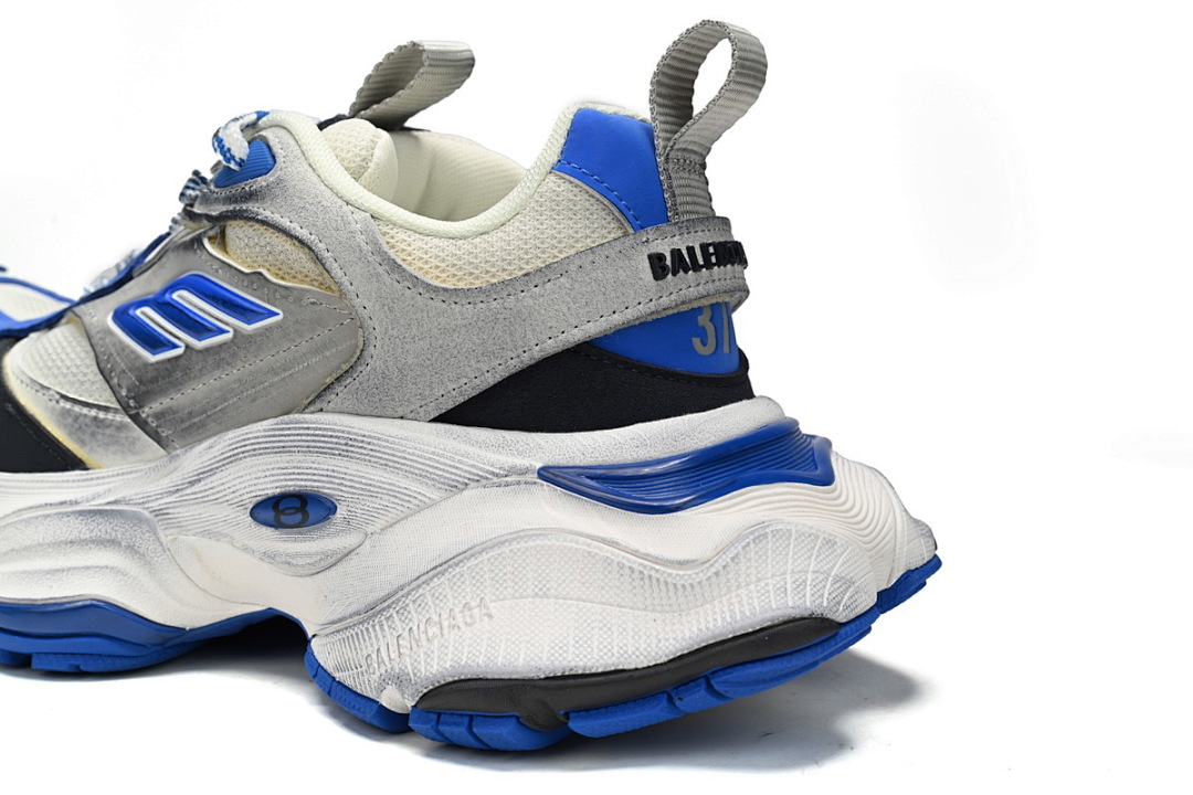 Baskets Cargo Balenciaga Gris, Bleu, Blanc, Noir W2MV6-0328