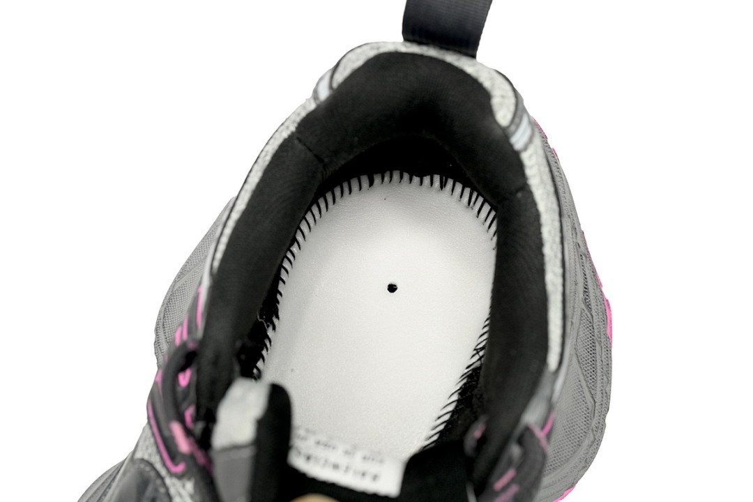 Tênis Cargo da Balenciaga Cinza, Rosa e Preto W2MV2 9050 