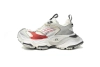 Balenciaga Cargo Sneaker Silver Grey Red White W1MV3-0521
