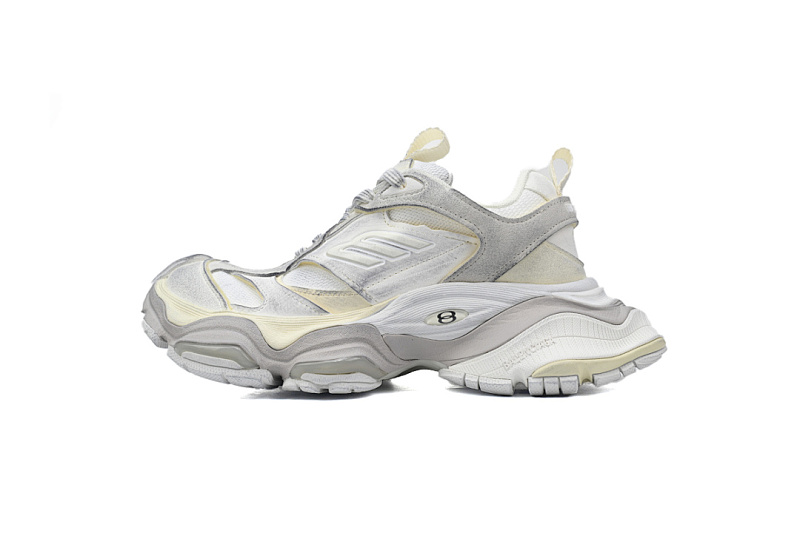 Baskets Cargo Balenciaga blanches, grises et beiges W2MV9-9191