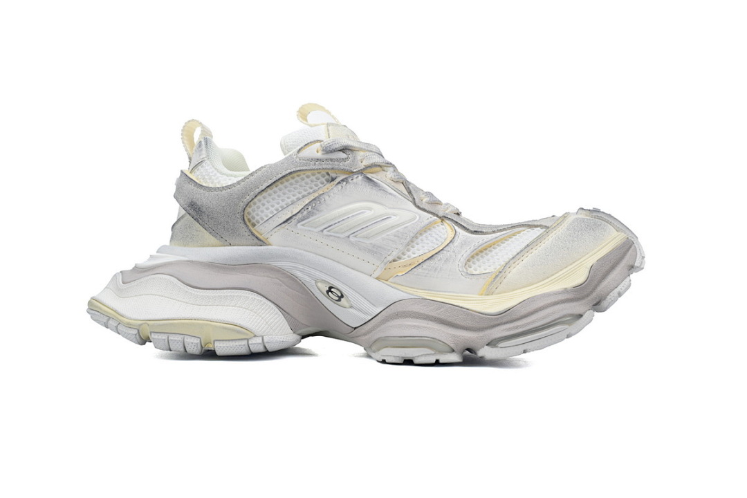 Baskets Cargo Balenciaga blanches, grises et beiges W2MV9-9191