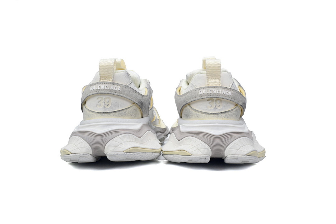 Baskets Cargo Balenciaga blanches, grises et beiges W2MV9-9191