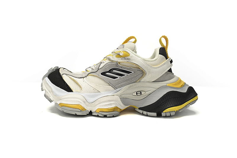Baskets Cargo Balenciaga Blanc, Gris, Jaune, Noir W2MV1-1170