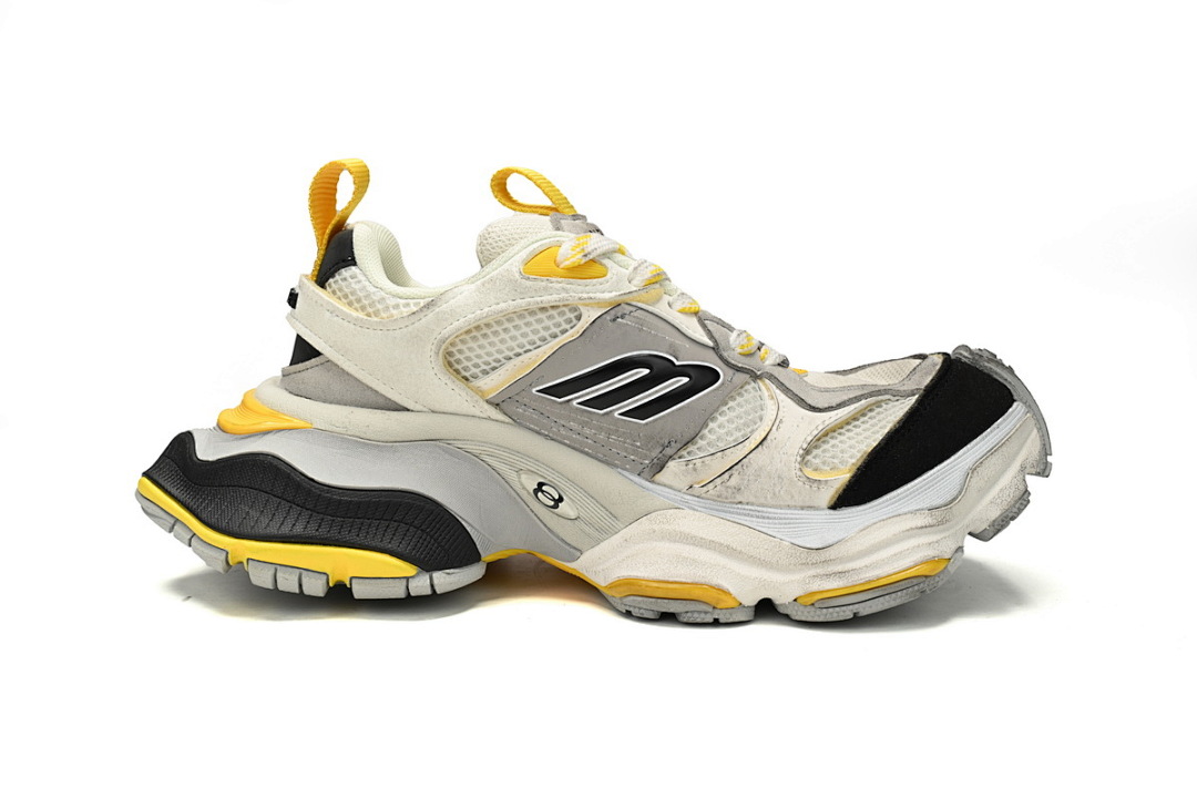 Baskets Cargo Balenciaga Blanc, Gris, Jaune, Noir W2MV1-1170