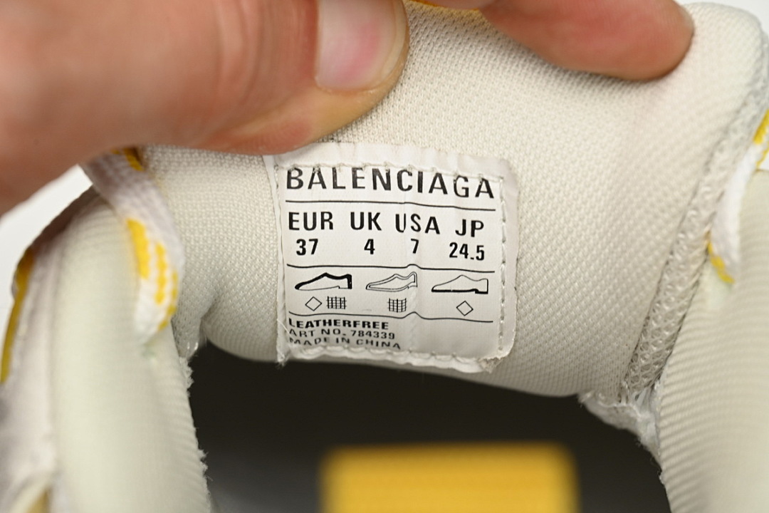 Baskets Cargo Balenciaga Blanc, Gris, Jaune, Noir W2MV1-1170