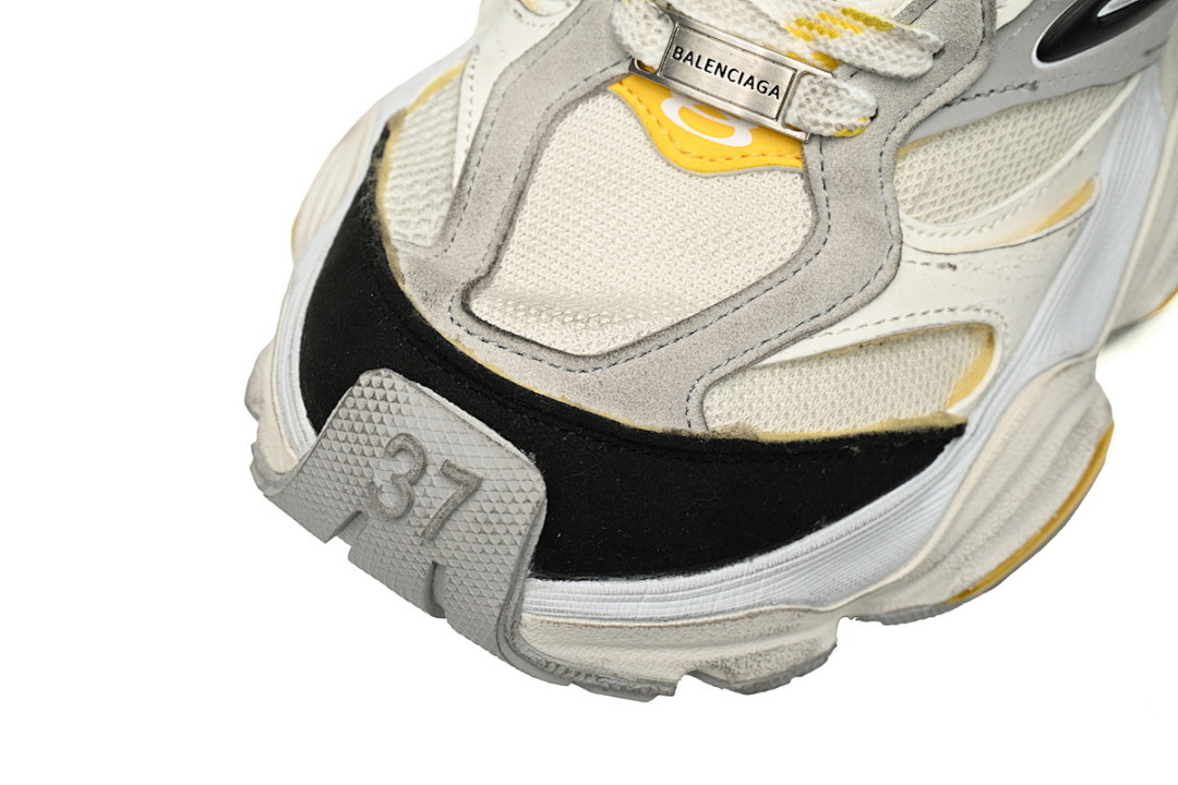 Baskets Cargo Balenciaga Blanc, Gris, Jaune, Noir W2MV1-1170