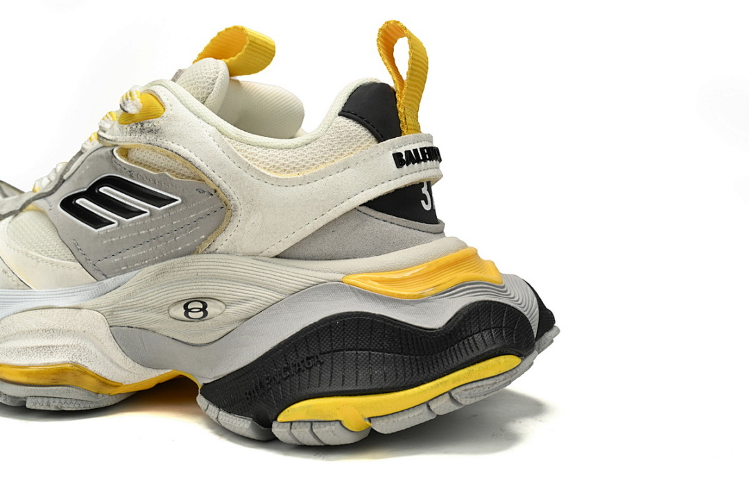Baskets Cargo Balenciaga Blanc, Gris, Jaune, Noir W2MV1-1170