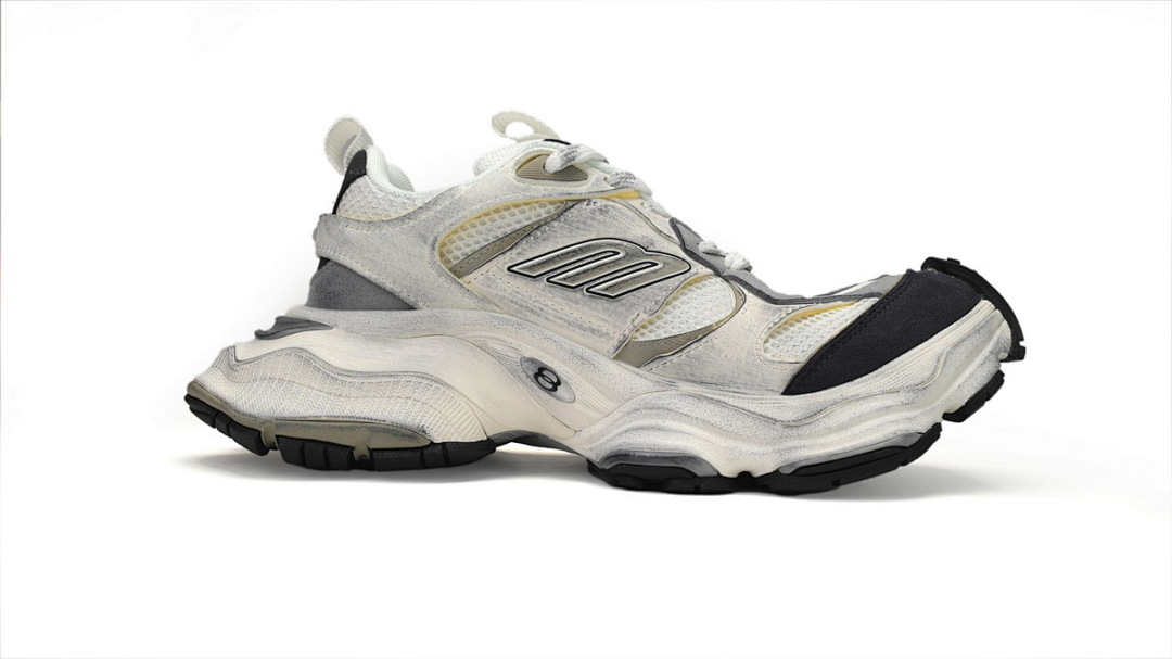 Balenciaga CARGO Blanc Riz Blanc Gris W2MV1-9012