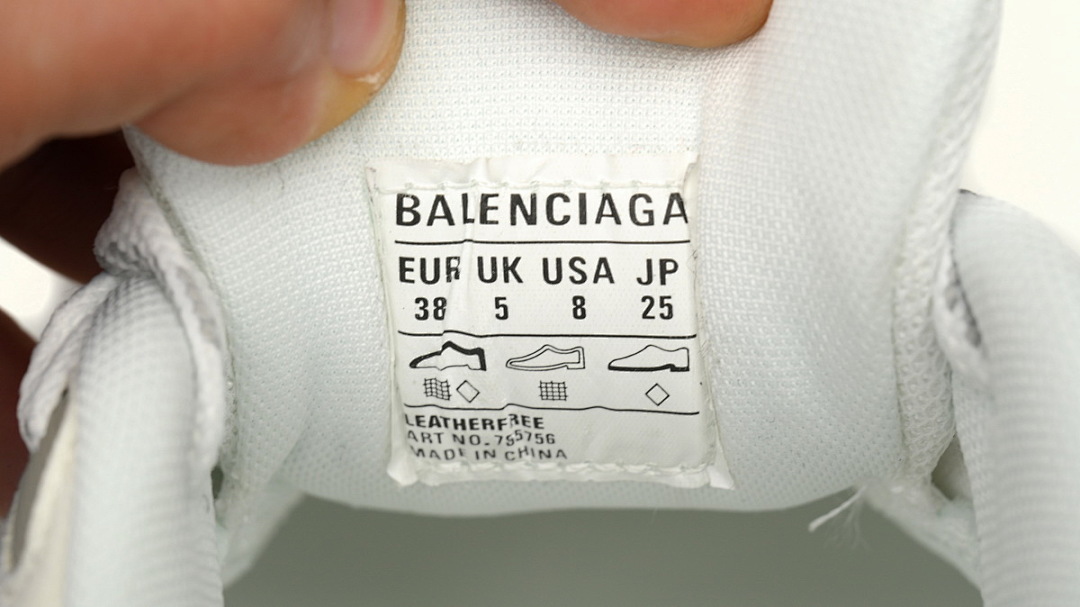 Balenciaga CARGO Blanc Riz Blanc Gris W2MV1-9012