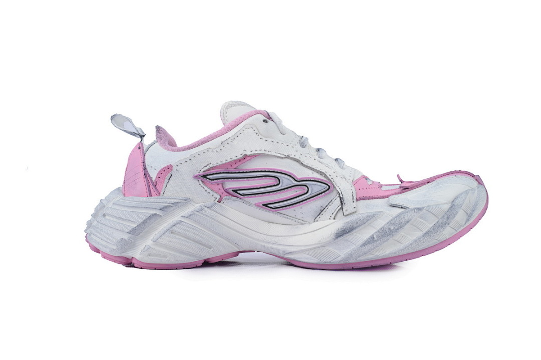 Tênis Balenciaga Monday Branco, Rosa, Cinza, Prata WDTSC 5191