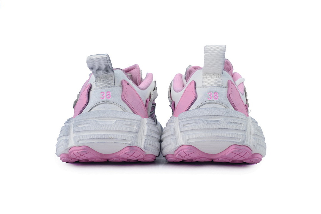 Tênis Balenciaga Monday Branco, Rosa, Cinza, Prata WDTSC 5191